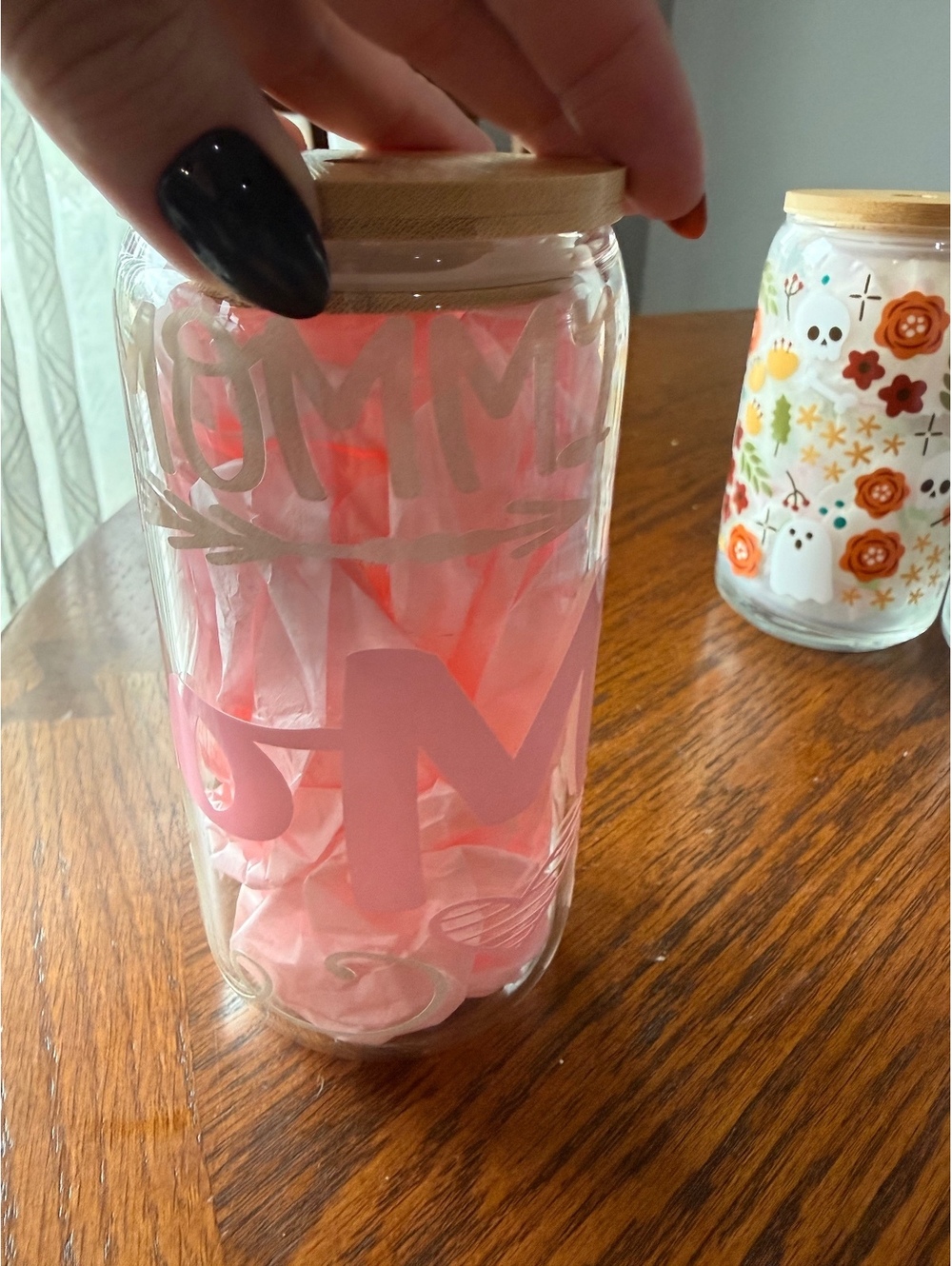 Color Changing Libby glass cup